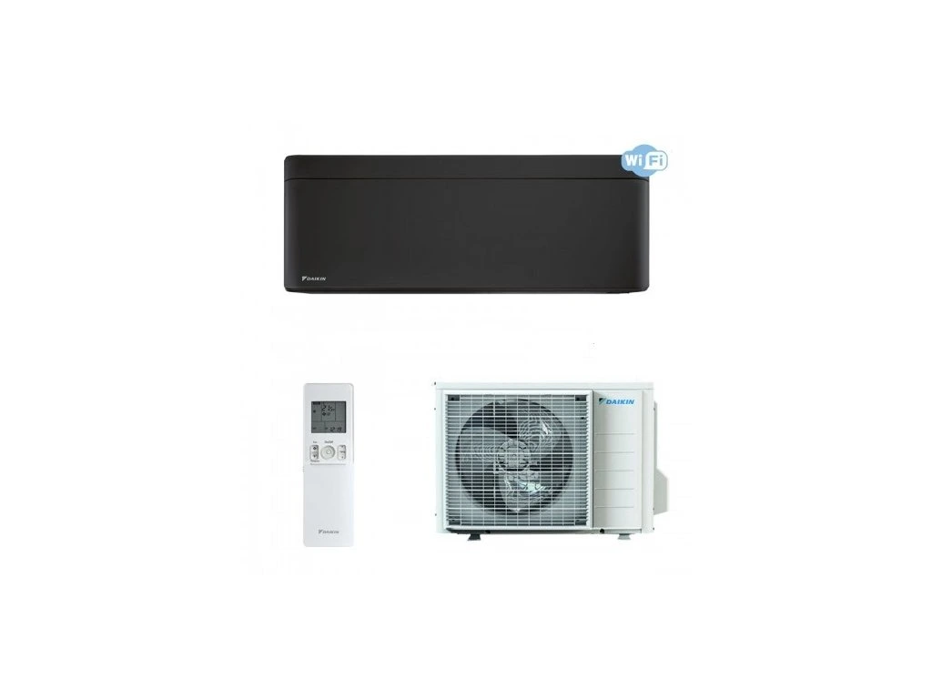 Daikin Stylish Nepura FTXTA CB Čierna Optimalizované pre vykurovanie