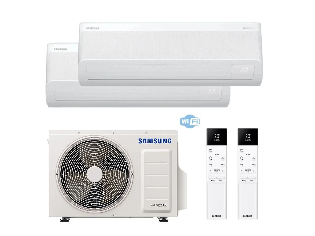 Samsung WindFree Comfort S2 Multisplit 2+1 (2,5 kW+2,5 kW/4,0 kW)